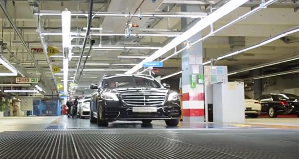 D But De Production Autonome Pour La Mercedes Classe S Restyl E Le