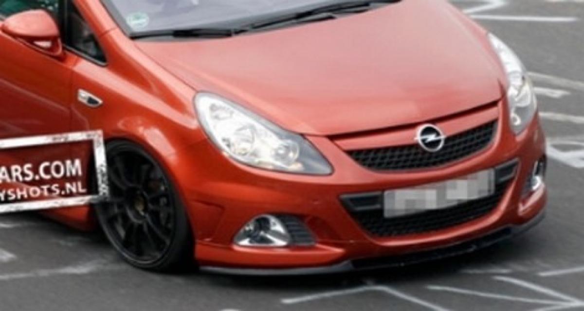 L Opel Corsa Opc Dition N Rburgring En Phase De Test Le Blog Auto