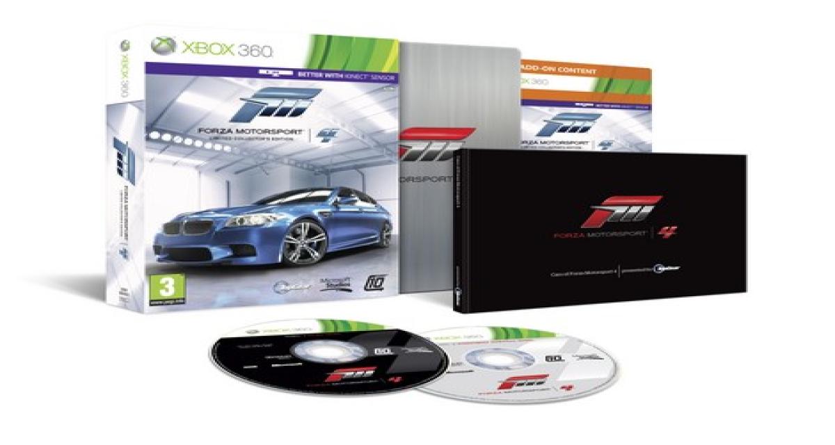 Bmw + Microsoft Games = Forza Motorsport 4 Collector's Edition - Le 