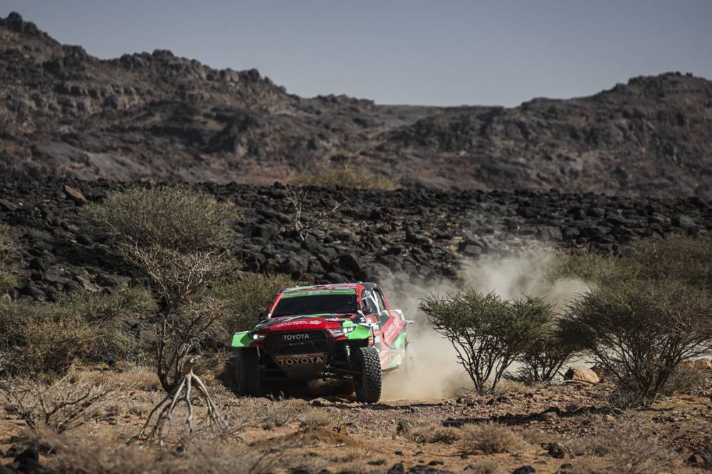 Le pilote Al Rajhi au Dakar 2025