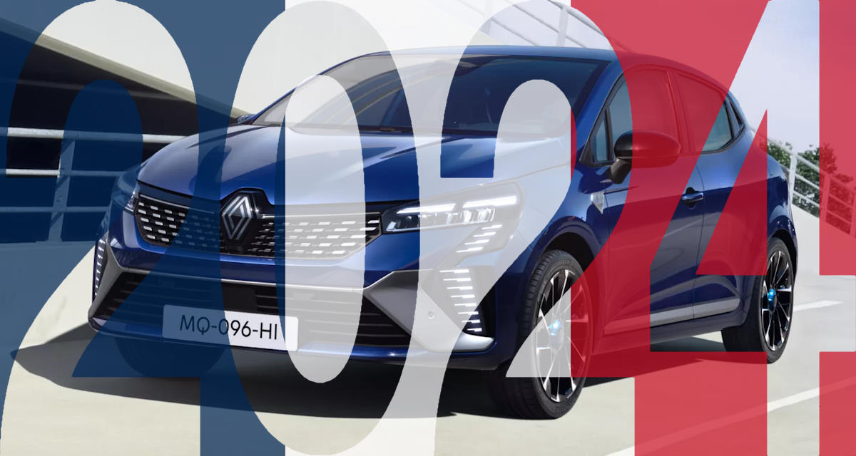 Renault Clio, voiture la plus vendue en 2024