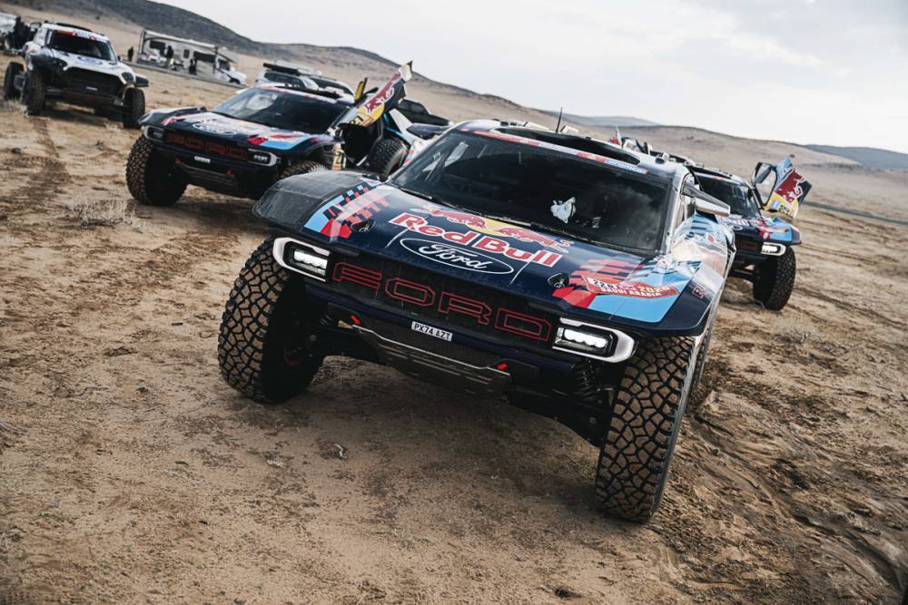 Les Ford Raptor du Dakar 2025