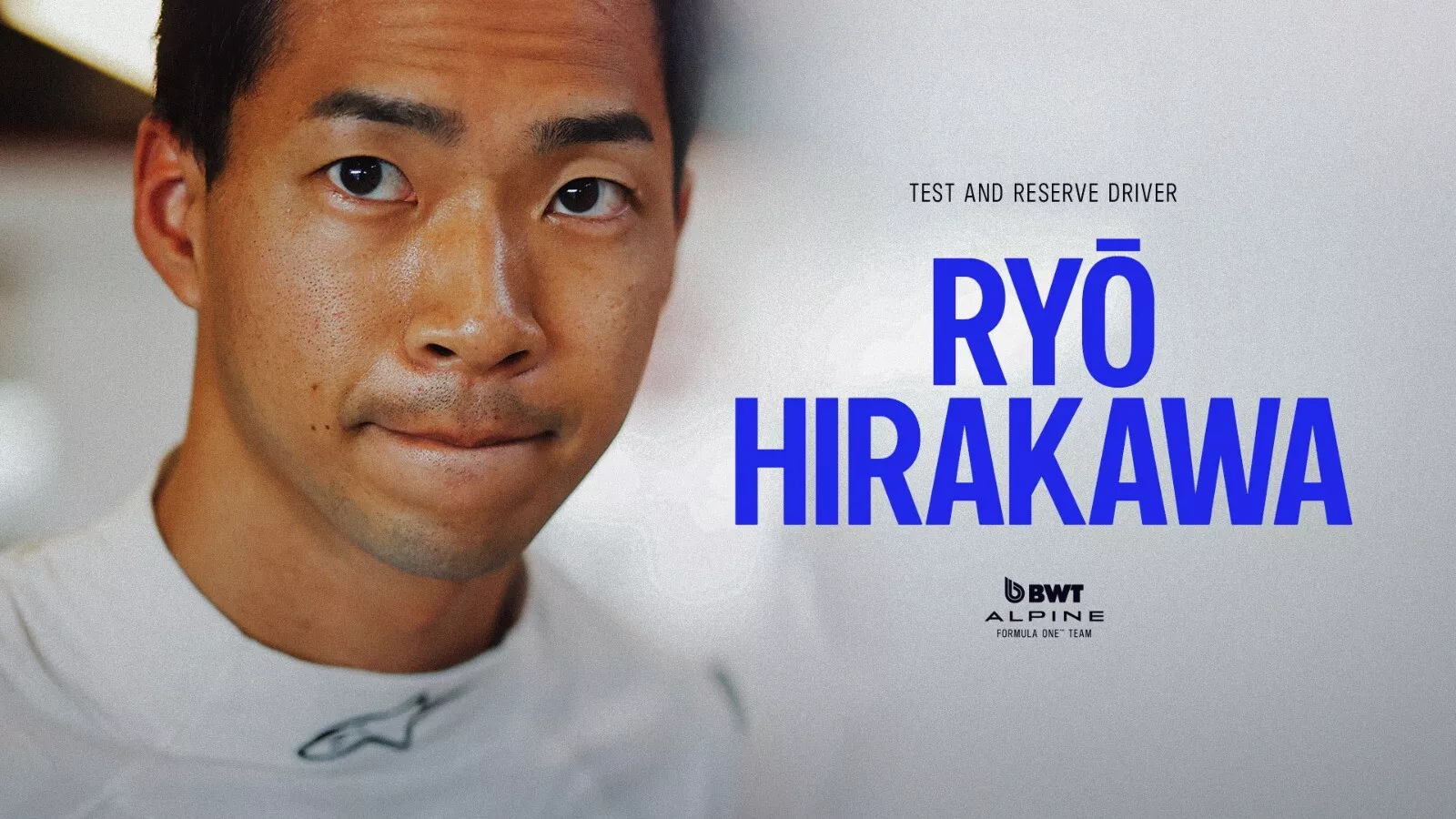 Ryo Hirakawa, pilote Toyota placé chez Alpine en F1.